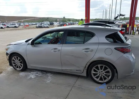2011 Lexus Ct 200H Premium from USA, damaged, VIN JTHKD5BH2B2046450